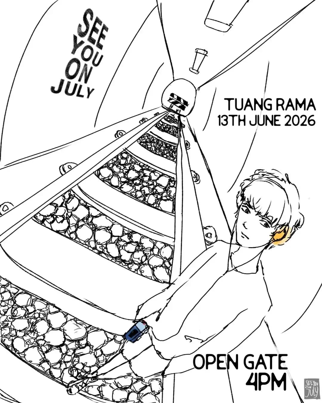 Ruang Riung vol. 6 show flyer