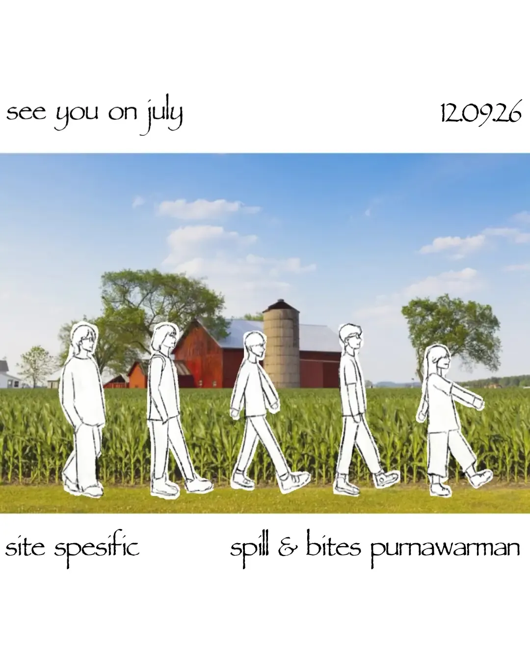 site specific by ogah diem show flyer